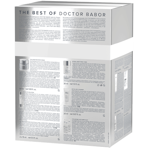 The best of DOCTOR BABOR - zestaw z kremem Collagen Booster