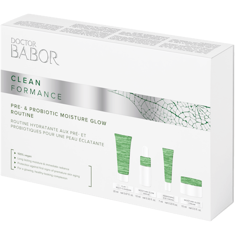 Pre- & Probiotic Moisture Glow Routine Set