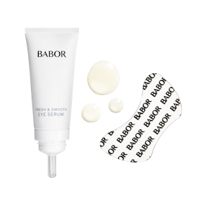 BABOR Instant Fresh & Smooth Eye Serum + Patches