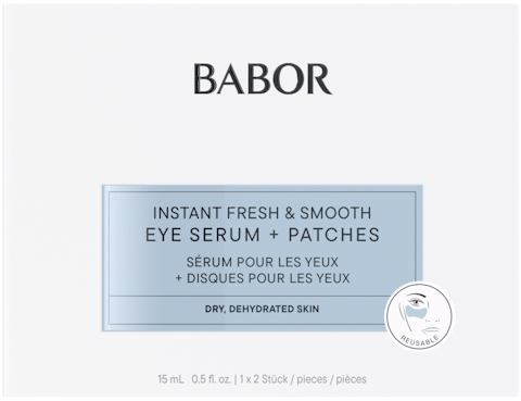 Instant Fresh & Smooth Eye Serum + Patches