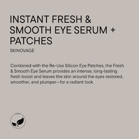 Instant Fresh & Smooth Eye Serum + Patches
