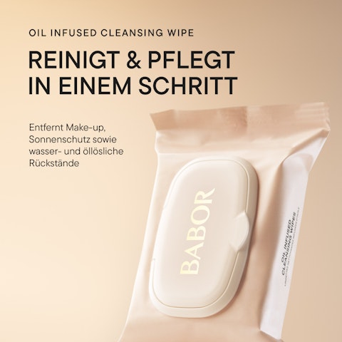 Oil Infused Cleansing Wipes