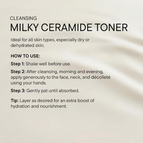 Milky Ceramide Toner