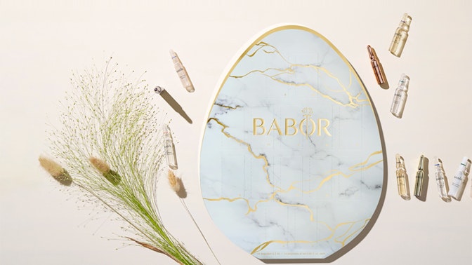 Een lentegevoel voor de huid met het ampullen-paasei Een lentegevoel voor de huid met het ampullen-paasei