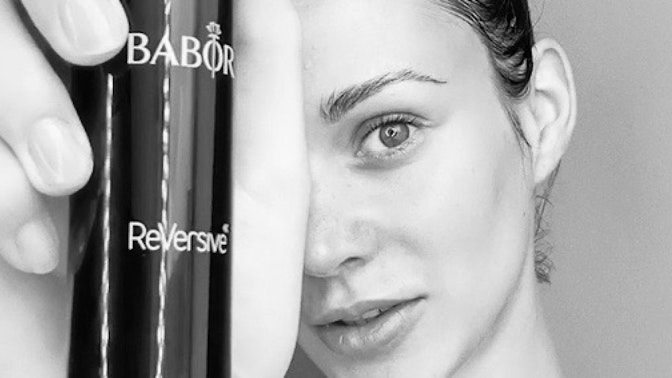 So sieht Model Kristin Geberts Anti-Aging Einsteiger Pflegeroutine mit BABOR aus! So sieht Model Kristin Geberts Anti-Aging Einsteiger Pflegeroutine mit BABOR aus!