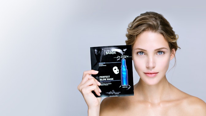 Fleecové masky BABOR s posilovací ampulkou Fleecové masky BABOR s posilovací ampulkou